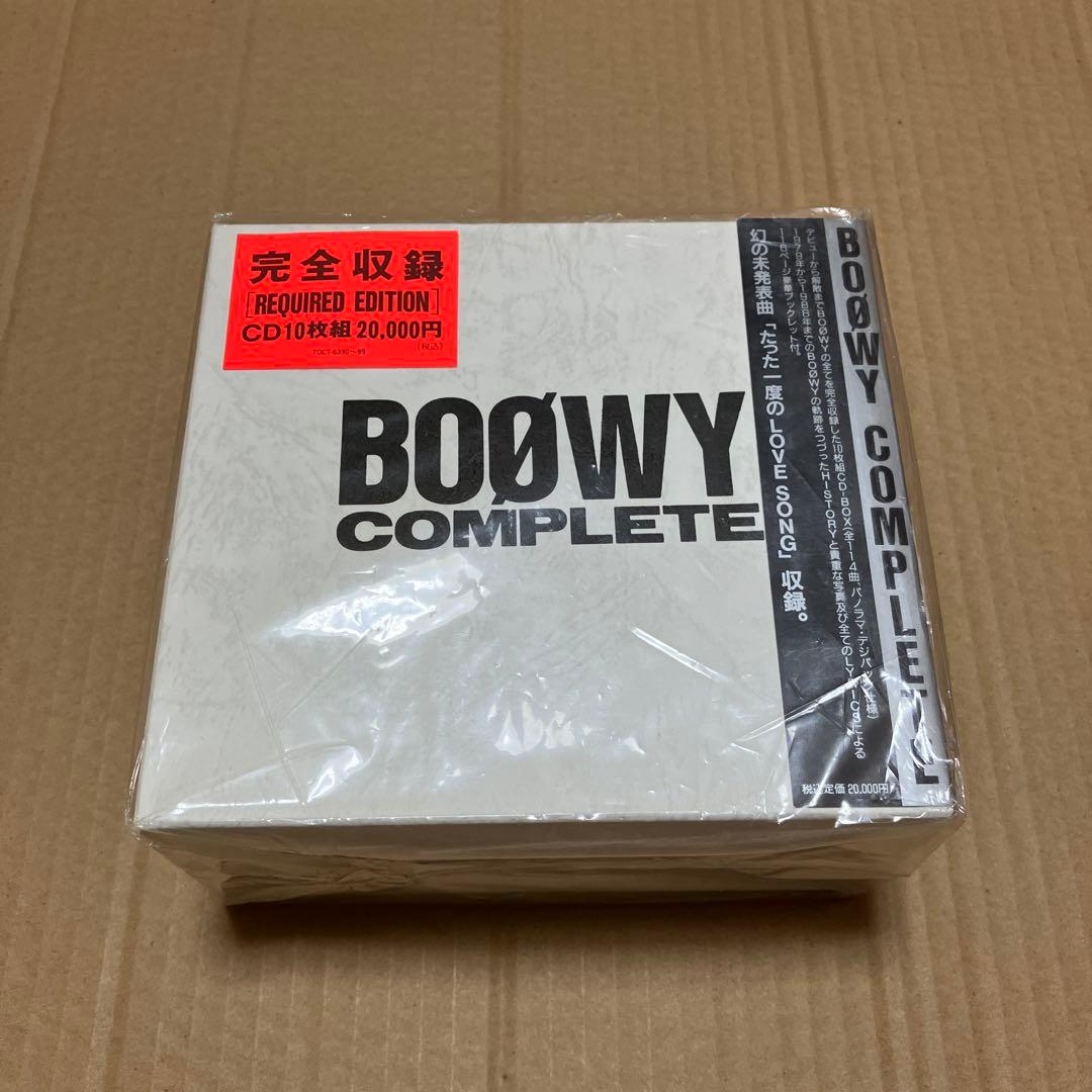 BOOWY COMPLETE/ボウイ コンプリート 白箱 - メルカリ