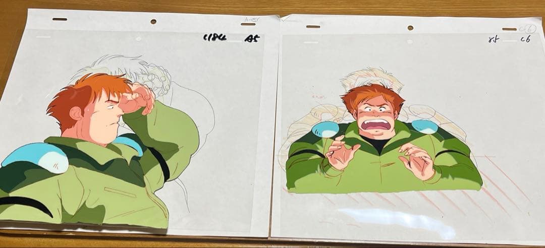 [値下げ]赤い光弾ジリオン デイブ セル画 2枚セット Amazon.co.jp: 赤い光弾ジリオン Blu-ray BOX : JJ:関俊彦, チャンプ