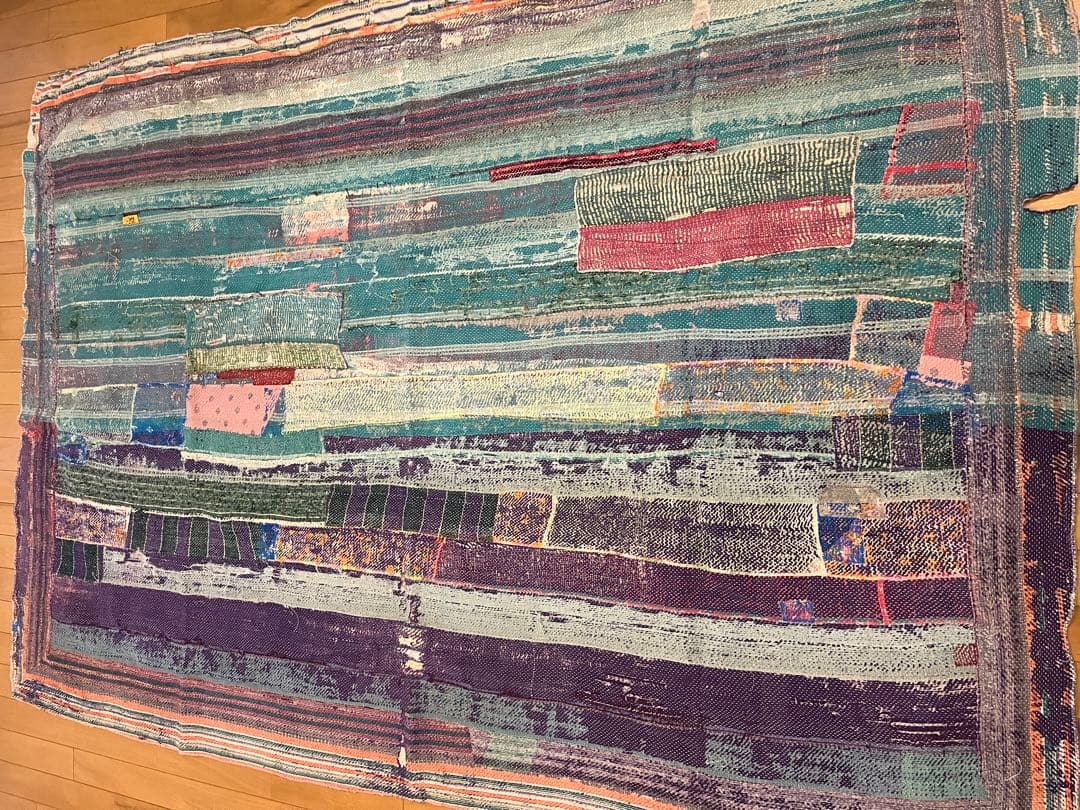 H.P.DECO ヴィンテージカンタキルト　インド製