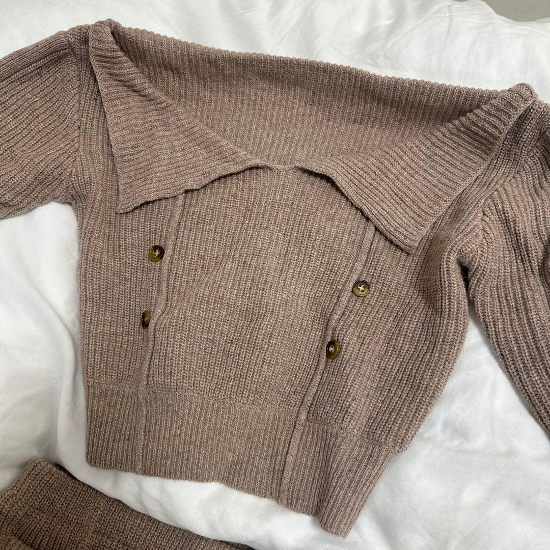 andmary Aurora knit mini dress - メルカリ