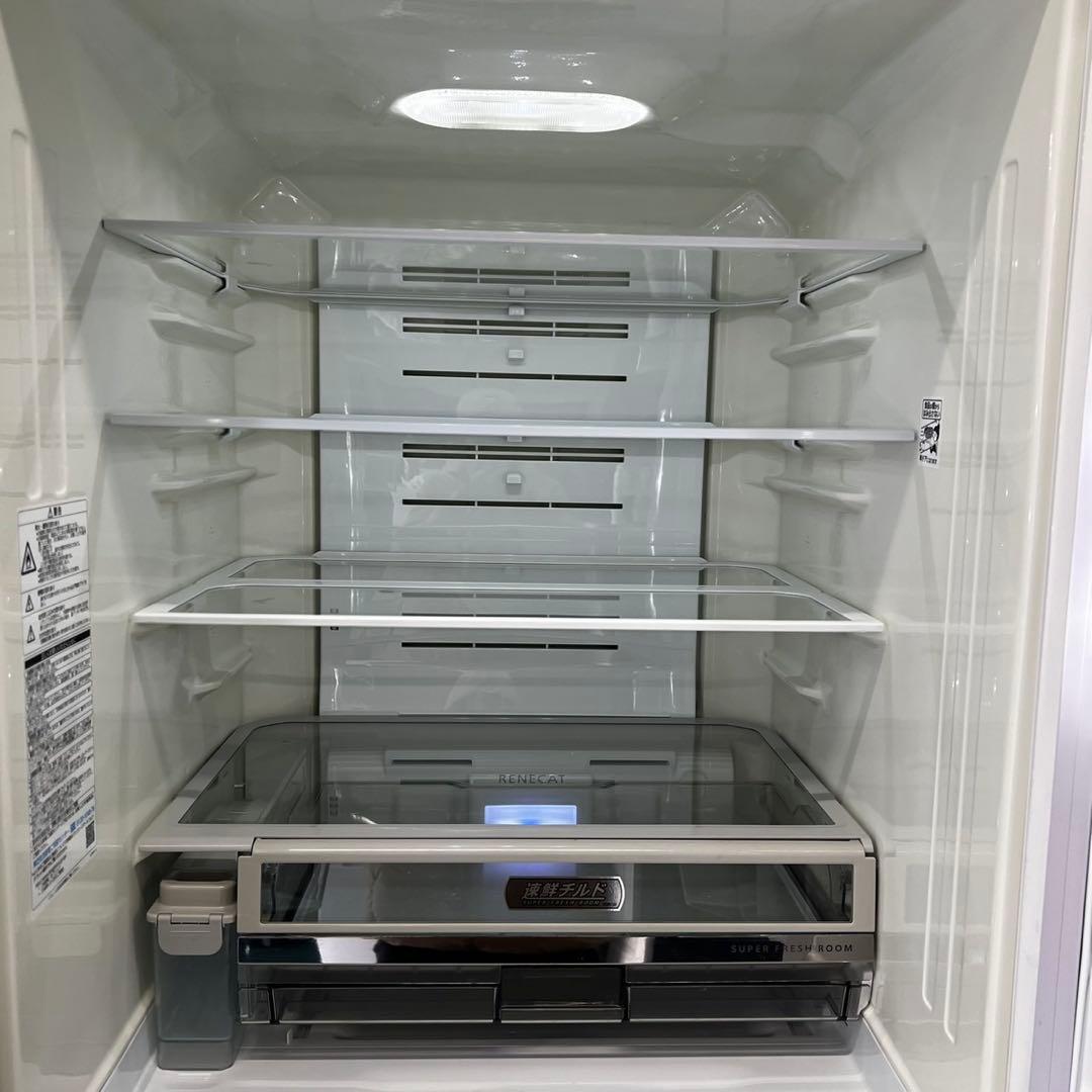 121 東芝 冷蔵庫 大型 500ℓ級 フレンチドア 白 中古 設置無料 安い