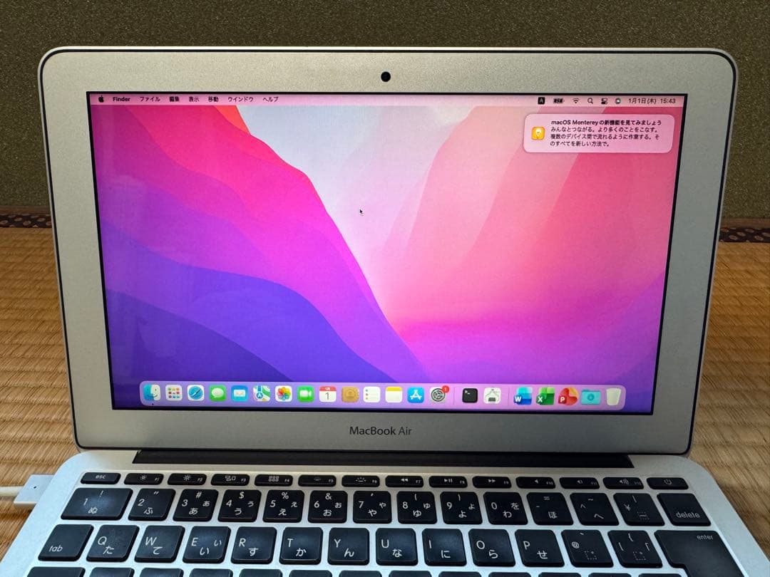 MacBook本体 MacBook Air 11.6inch i7-2.0GHz 8GB 512GB