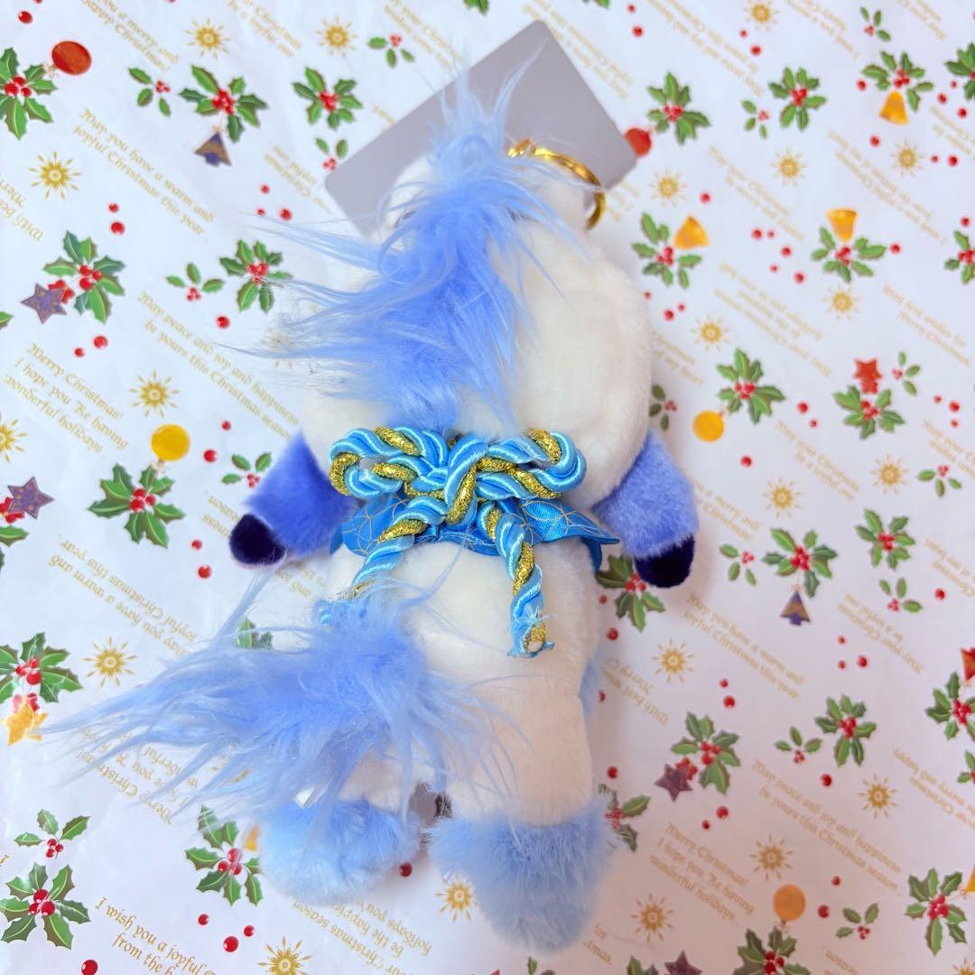 スティッチ ぬいぐるみキーチェーン 午年 干支 うま ディズニーストア