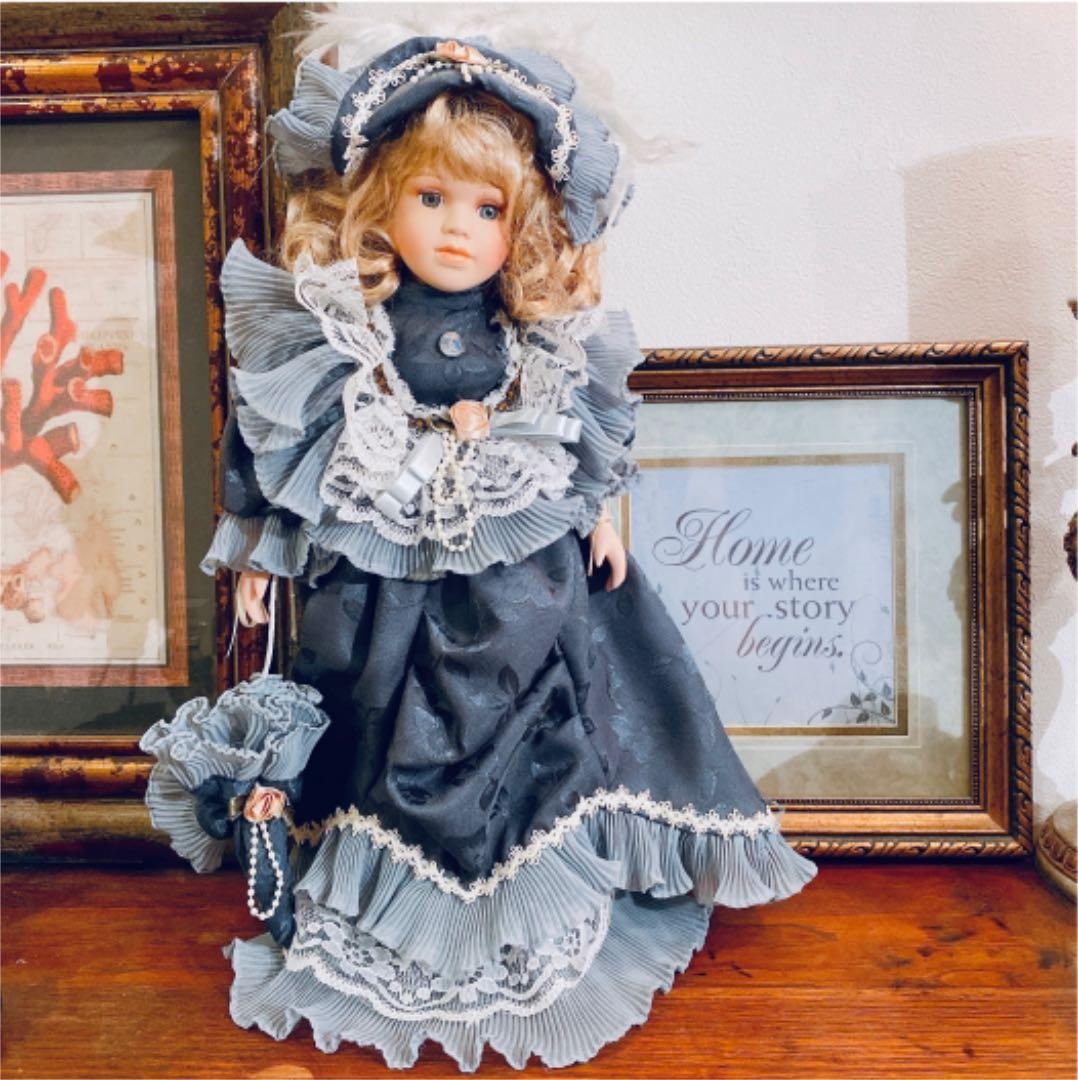 ビスクドール アンティークドール - メルカリ