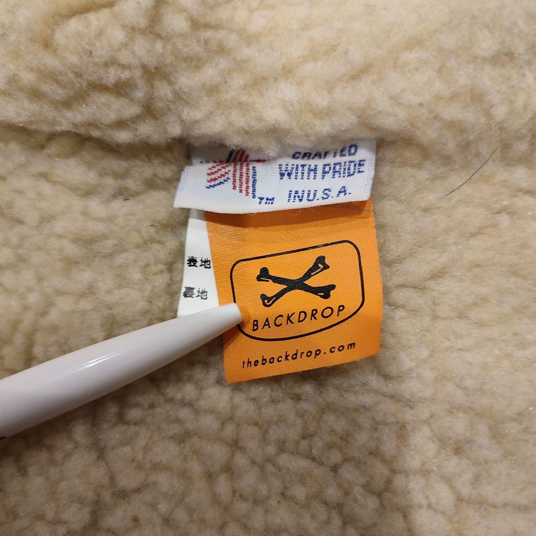 美品] Schott × BACKDROP 別注 クロスボーン ボア ベストM - メルカリ
