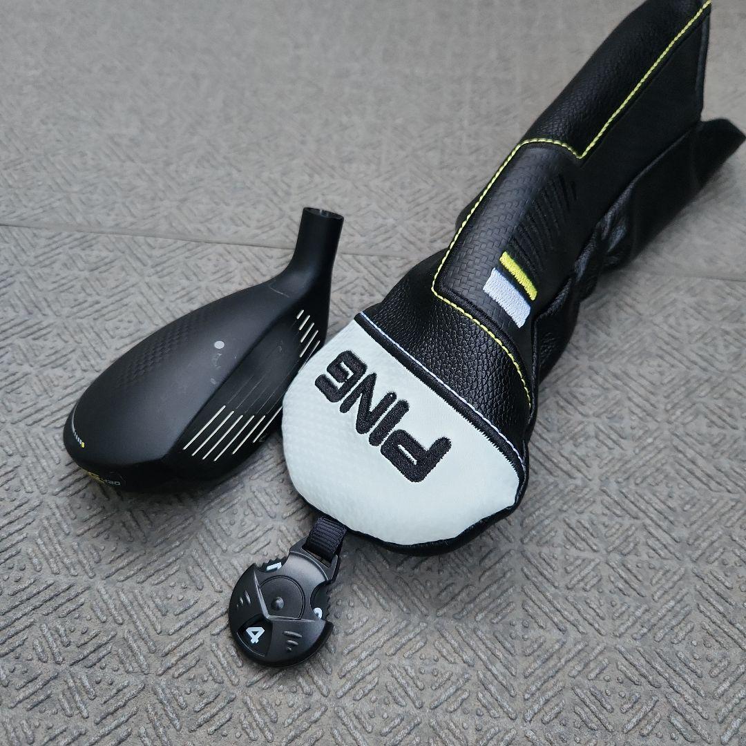 ピン Ping G430 4u 22度 ヘッドのみ 未使用品 PING G430 ハイブリッド ヘッド単品 4U 22度 ヘッドカバー付