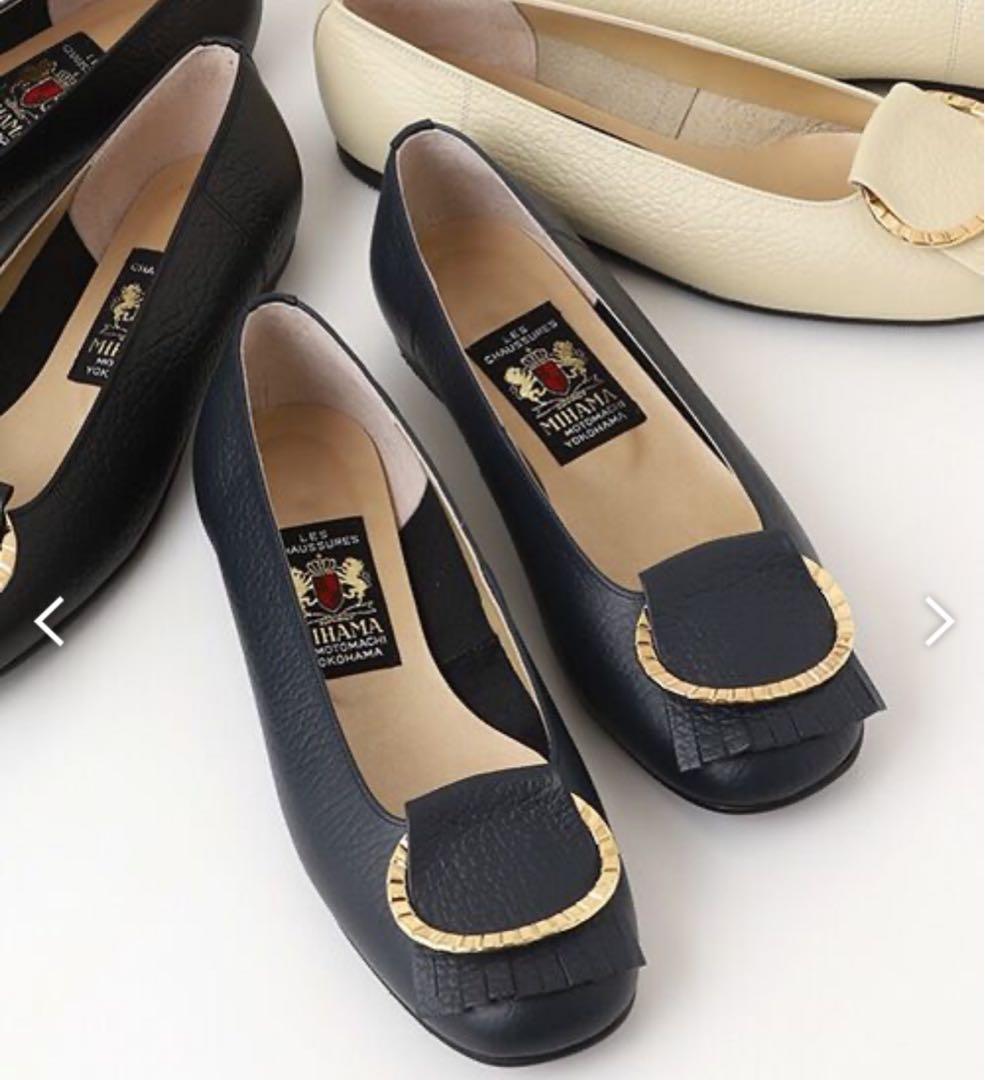 美品 MIHAMA ミハマ カッターシューズ ネイビー 23㎝ - メルカリ