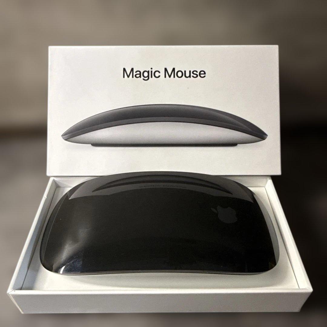 【美品】Apple Magic Mouse ブラック（MMMQ3J/A）完備品 Apple Magic Mouse MMMQ3J/A [ブラック] 価格比較 - 価格.com