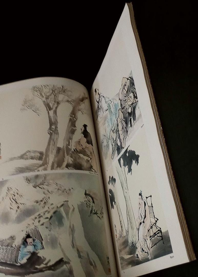 任伯年人物画集（概ね並(美品ではなく古本の状態です全ページ確認済