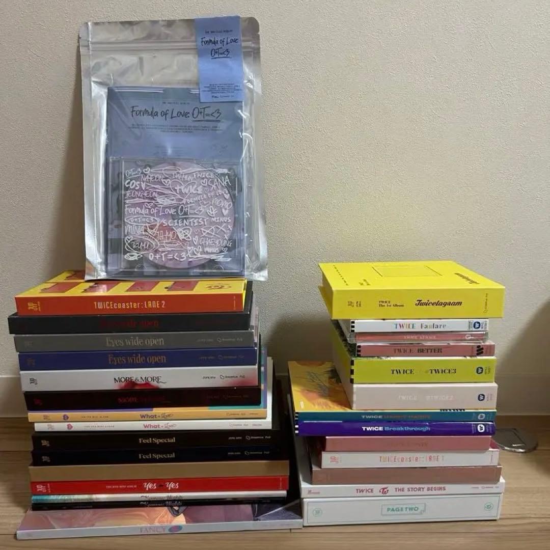 TWICE アルバム まとめ売り 29枚セット 2026年最新】twice アルバムまとめ売りの人気アイテム - メルカリ