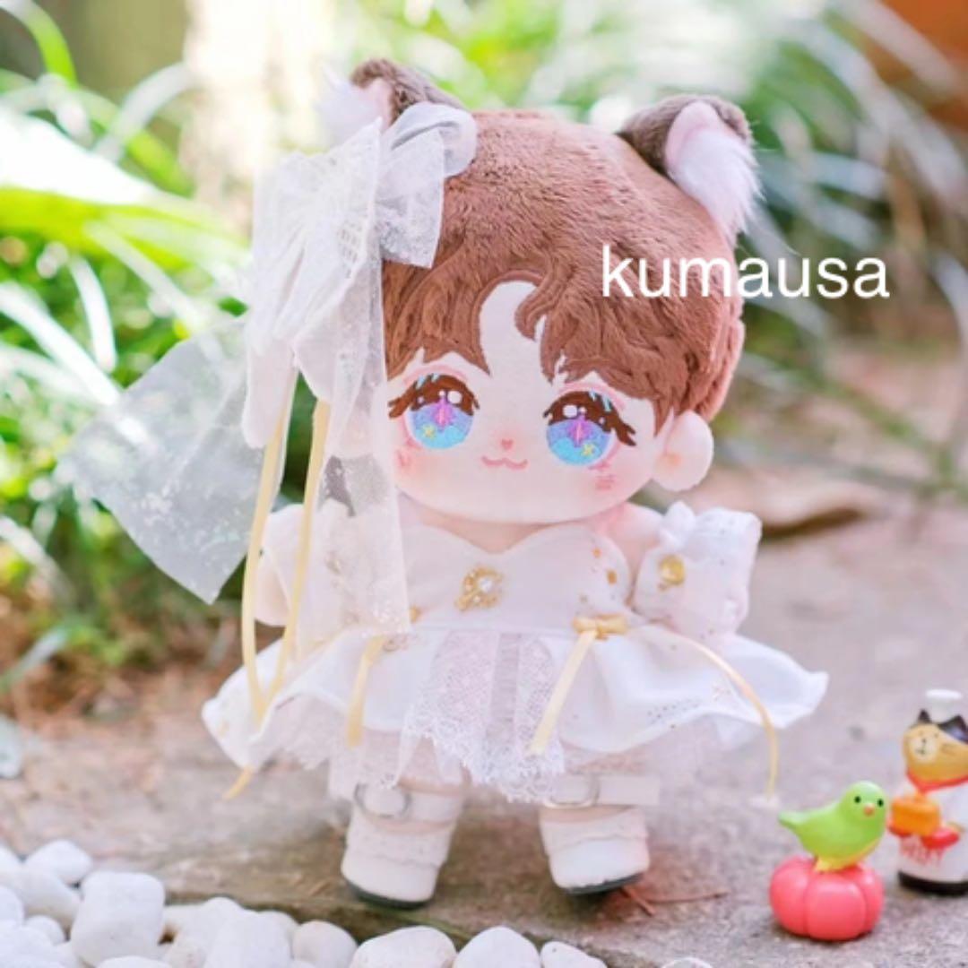 20cm人型ぬいぐるみ着せ替えワンピース - メルカリ