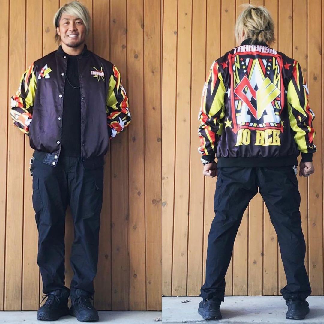 新品未開封】新日本プロレス公認・NERDS 棚橋弘至 ブルゾンジャケット