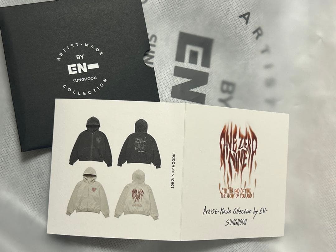 ENHYPEN ソンフン 109 ZIP-UP HOODIE - メルカリ