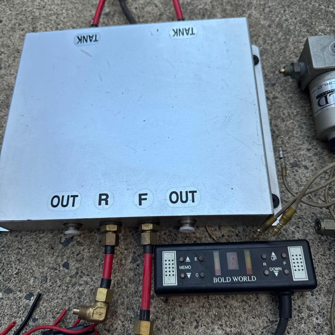 動作品 エアサス ボルドワールド 電磁弁 プレストレージ システム