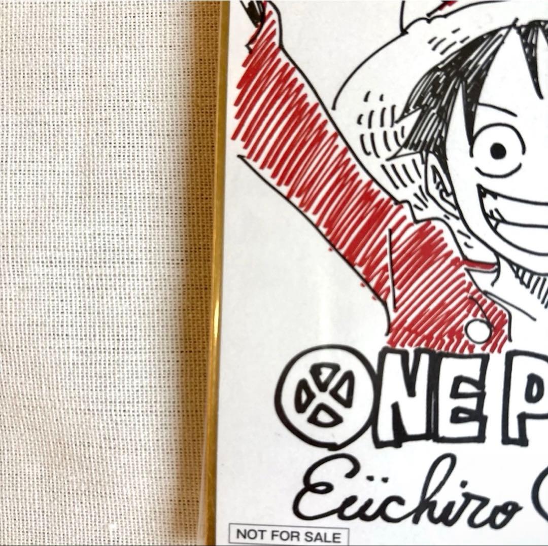 東京ワンピースタワー ミニ色紙 ルフィ OPタワー 非売品 - メルカリ