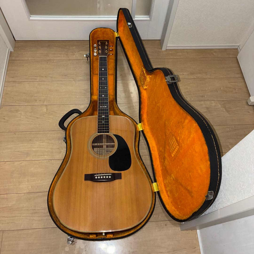 キャッツアイ　激レア　1978年　アコースティックギターCE-500 激鳴り キャッツアイ 激レア 1978年 アコースティックギターCE-500 激鳴り