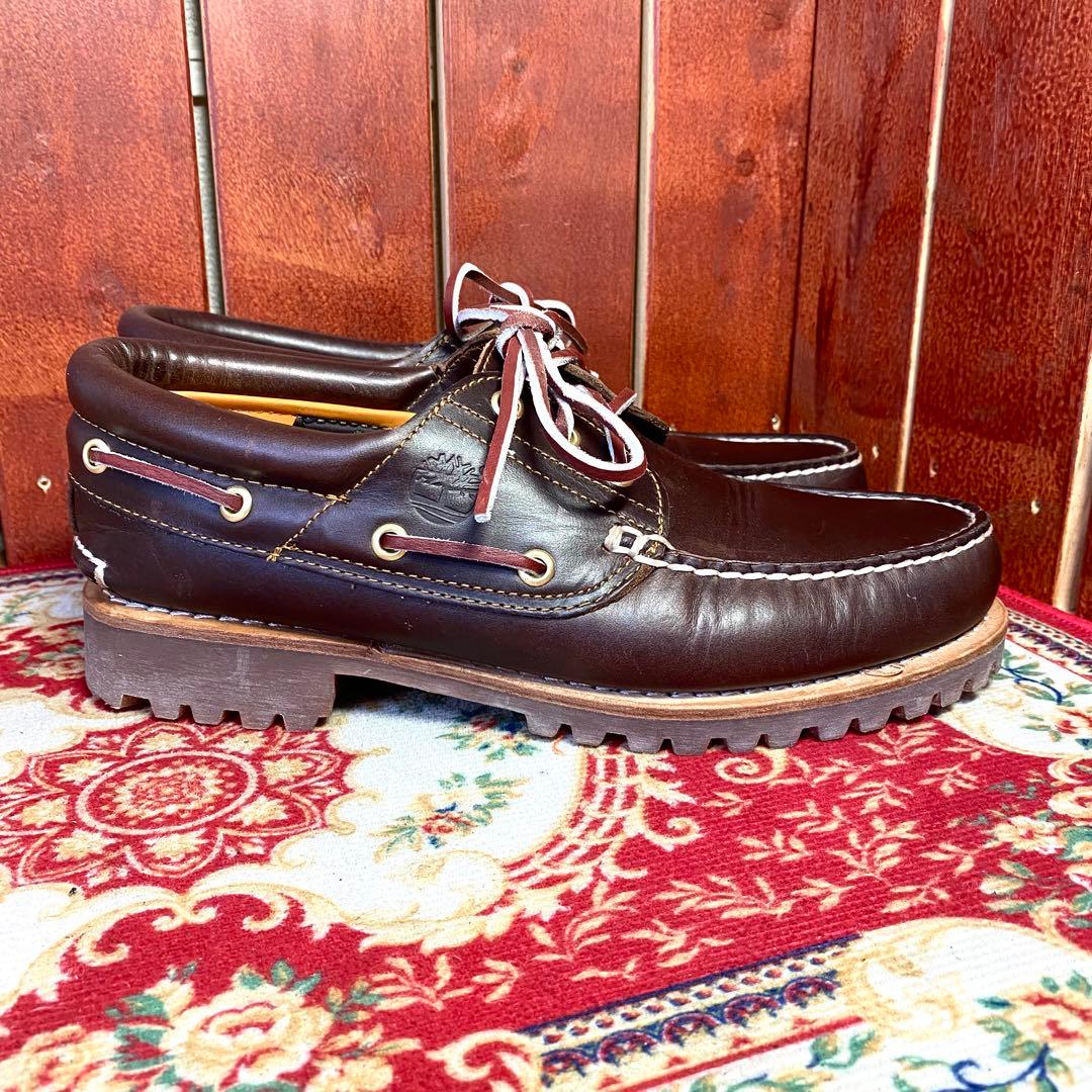 [美品]Timberland 3Eye デッキシューズ 25.5cm