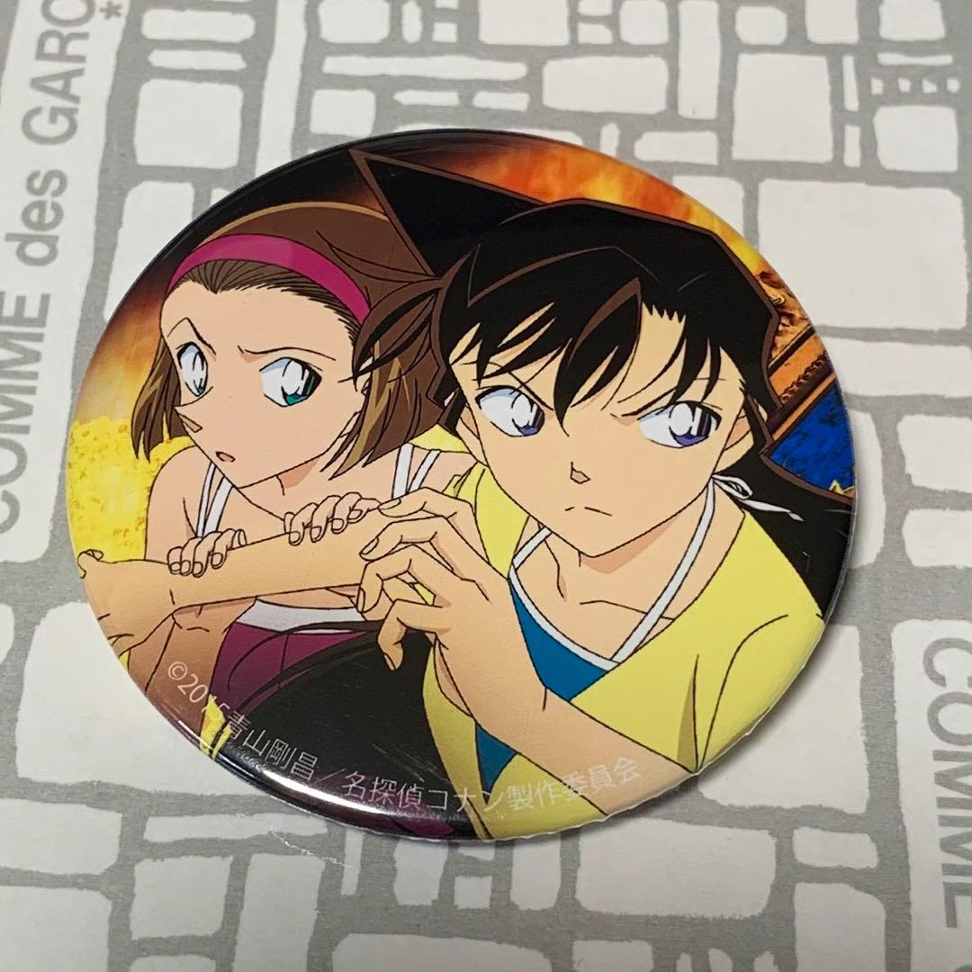 名探偵コナン 業火の向日葵 毛利蘭＆鈴木園子 缶バッジ - メルカリ