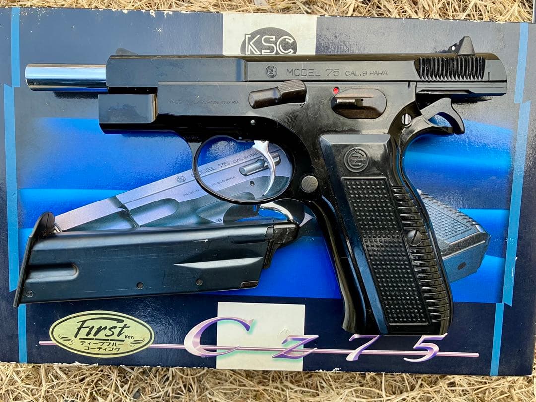 KSC製ガスブロハンドガン CZ75 1st ディープブルー 中古 - メルカリ