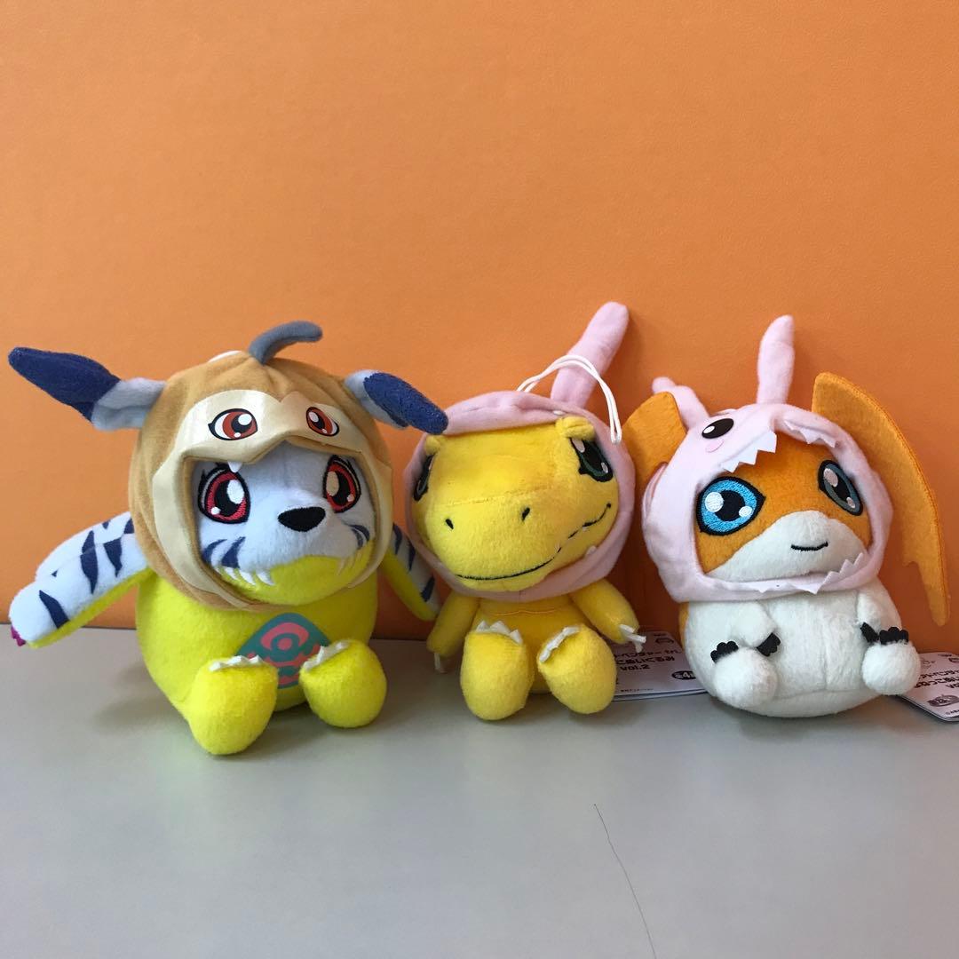 デジモンアドベンチャー tri まねっこぬいぐるみ vol.1・2 3種 - メルカリ