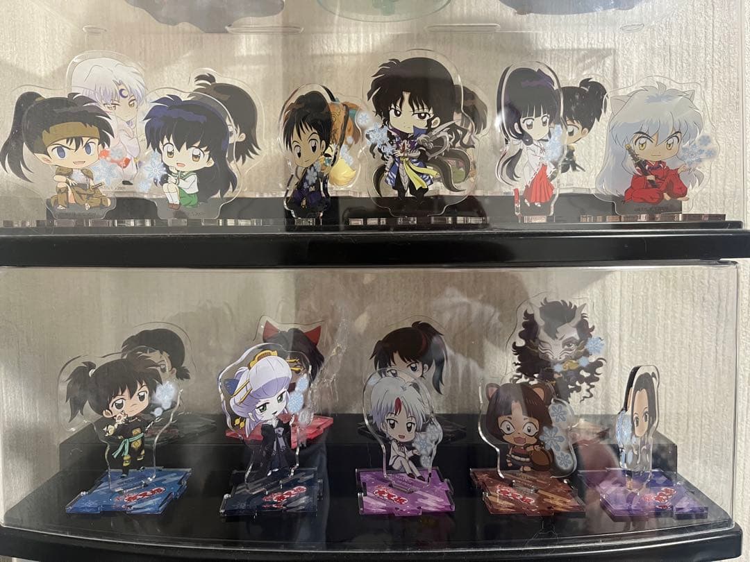 犬夜叉　夜叉姫　楽天コレクションくじ　アクスタコンプリートセット　【説明文必須】 犬夜叉 殺生丸 一番くじ くじメイト 楽天コレクション アクリル