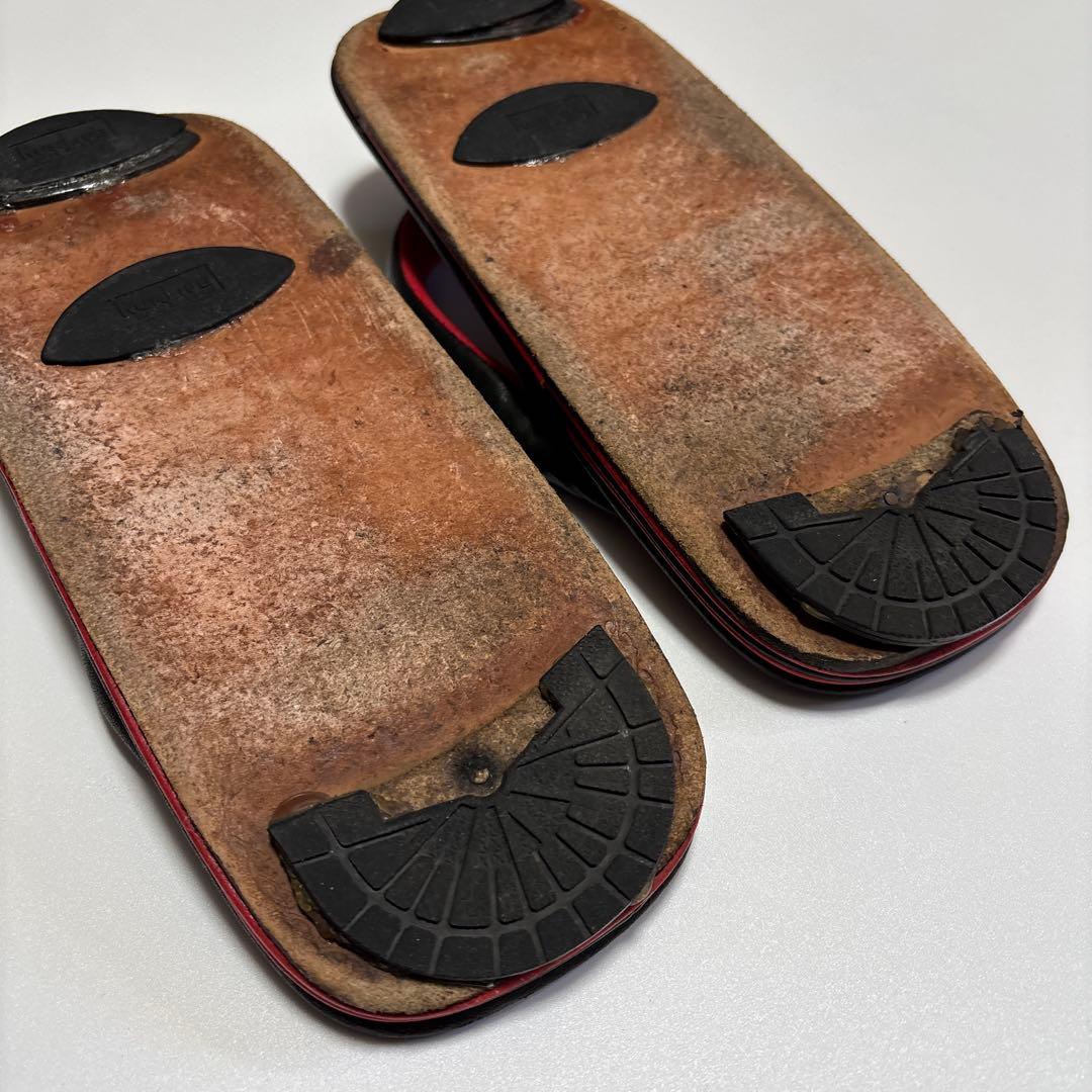 GAVIAL レザー下駄 ガヴィル 中村達也 ロザリオス 大和工房 - メルカリ