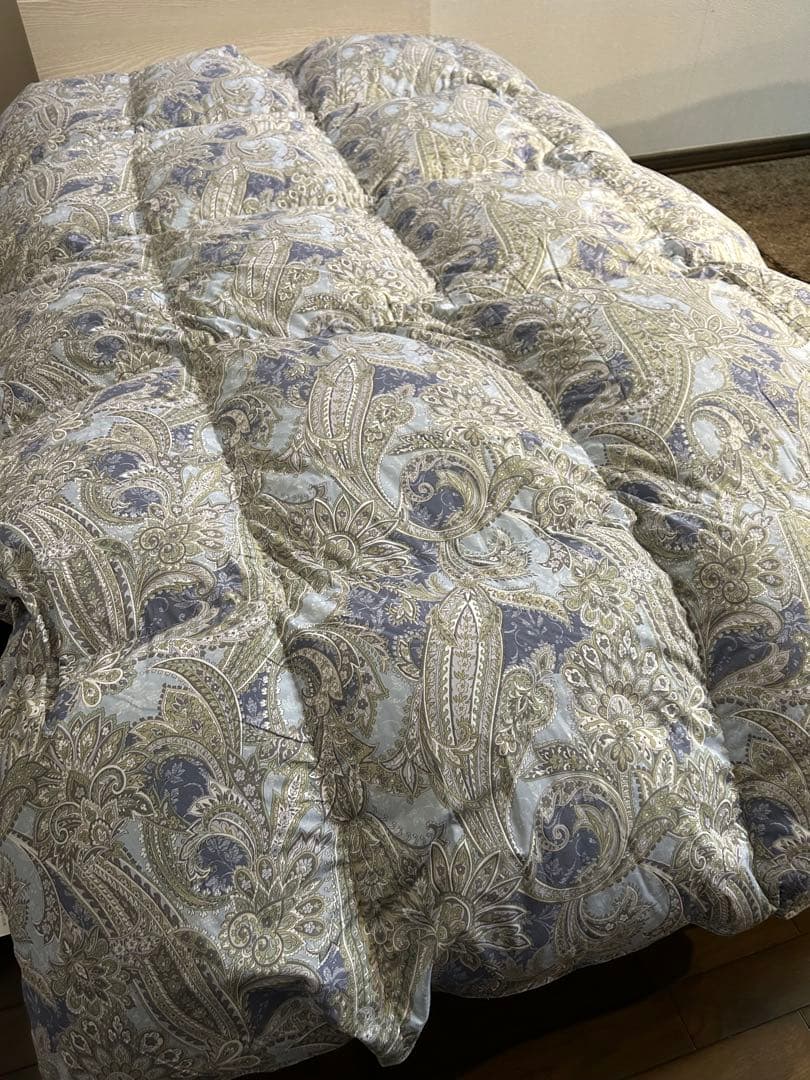 新品ふとん サイクルダウン増量1.3kgシングル抗菌仕立て - メルカリ