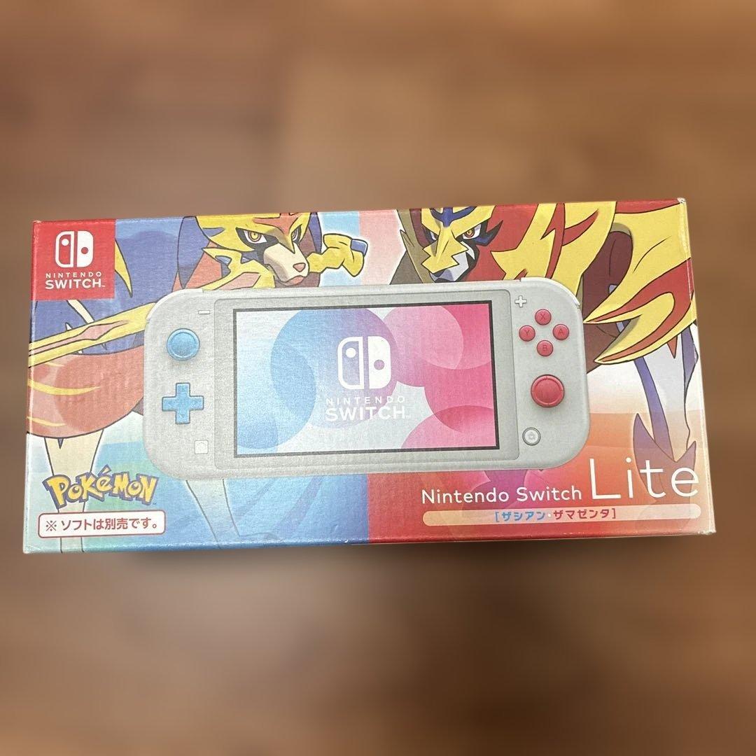 Nintendo Switch Lite ザシアン・ザマゼンダ　本体 Amazon.co.jp: 【整備済み品】 Nintendo Switch Lite 本体 ザシアン