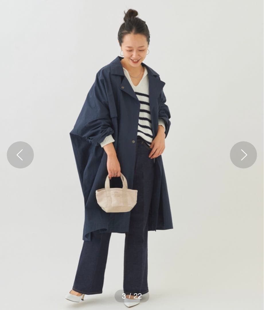 plage テントコート36 ネイビー 2022SS - メルカリ