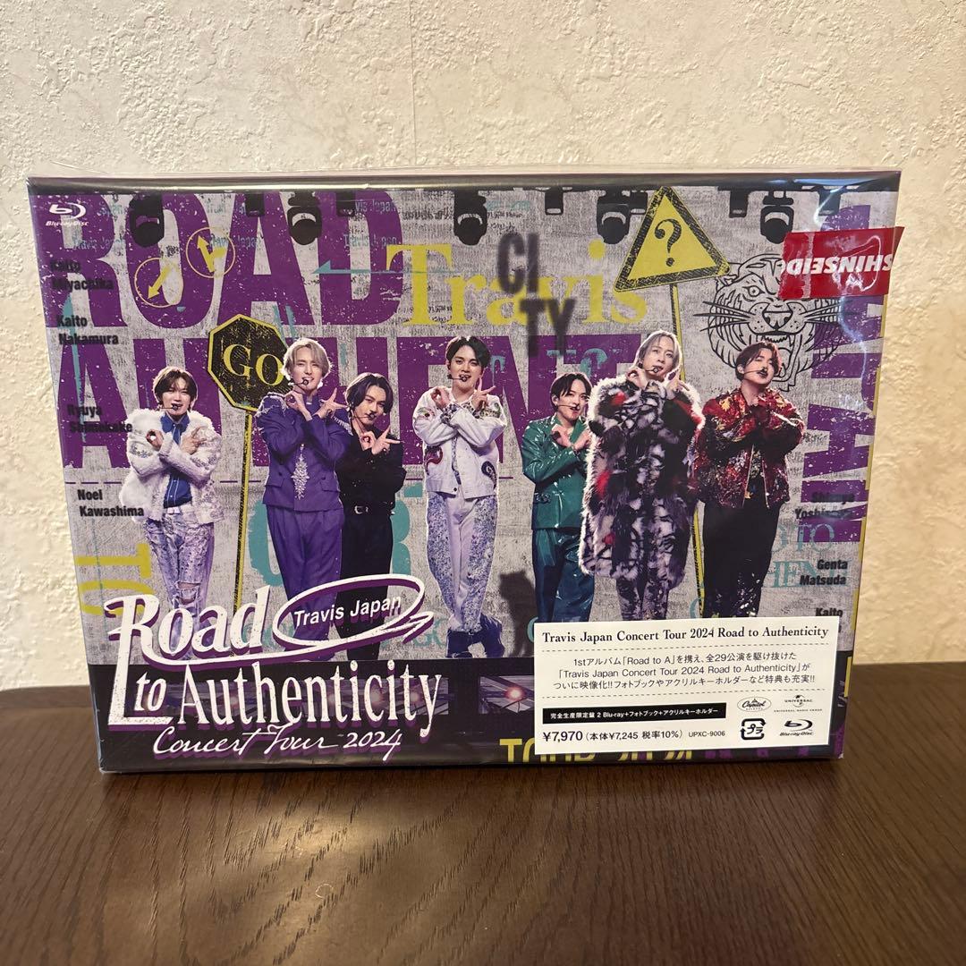 【新品未開封】完全生産限定盤Road to Authenticity Travis Japan Concert Tour 2024 ”Road to Authenticity” 【完全生産