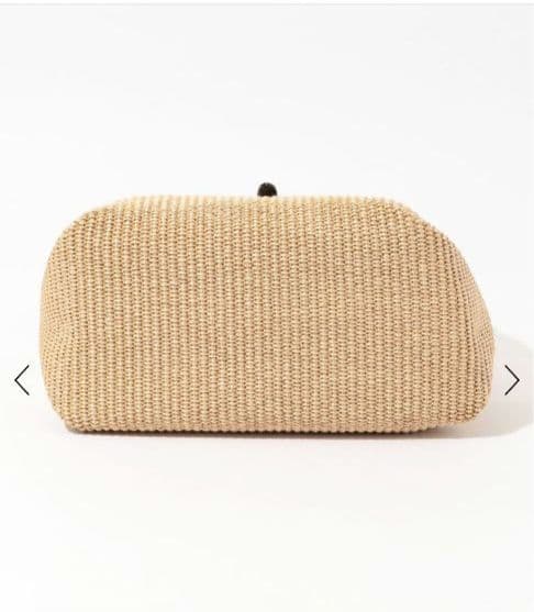 25SS《VIOLAd'ORO 》イタリアン ラフィアシート2WAYトートバッグ