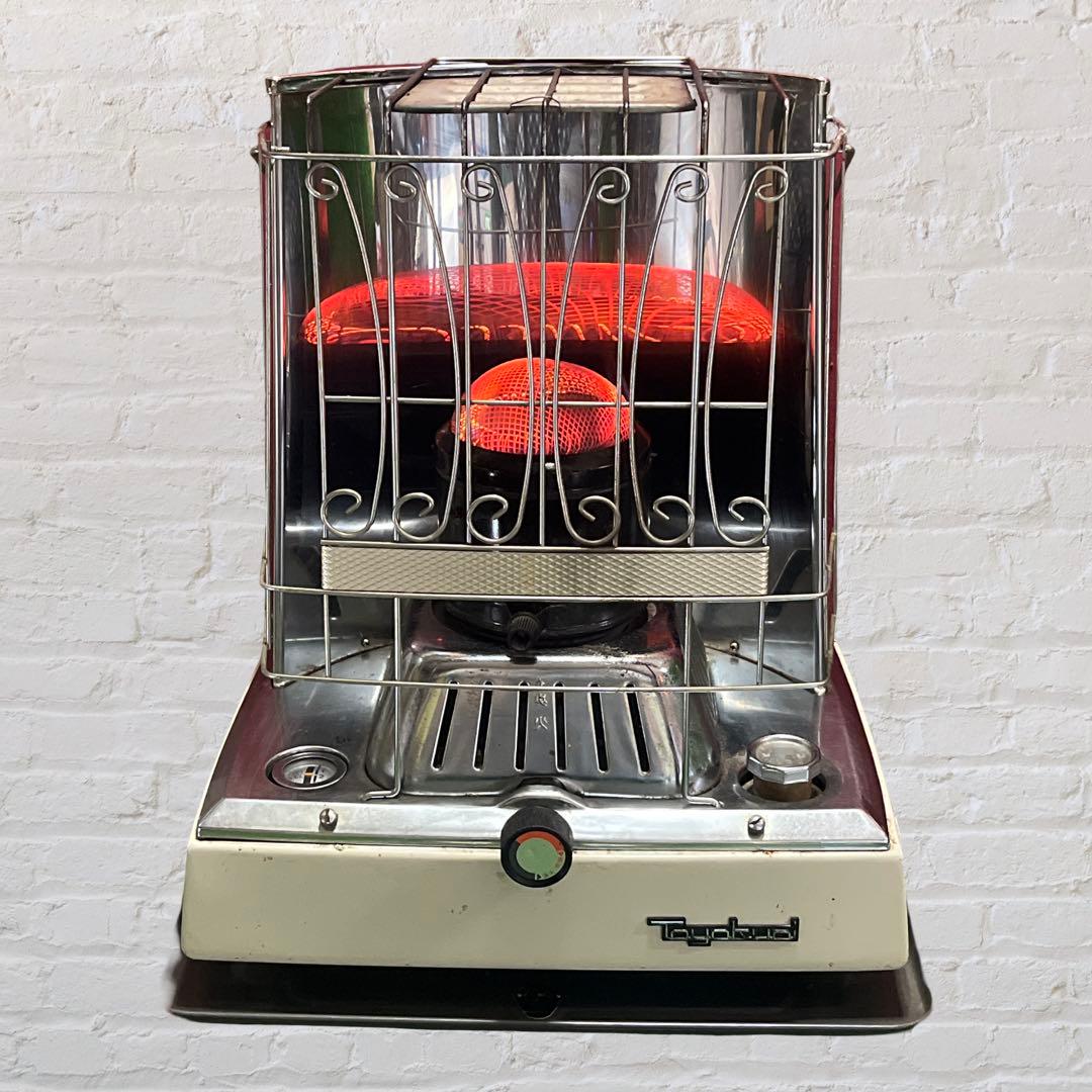 中古品）トヨクニ TSK-515 レトロ 石油ストーブ。