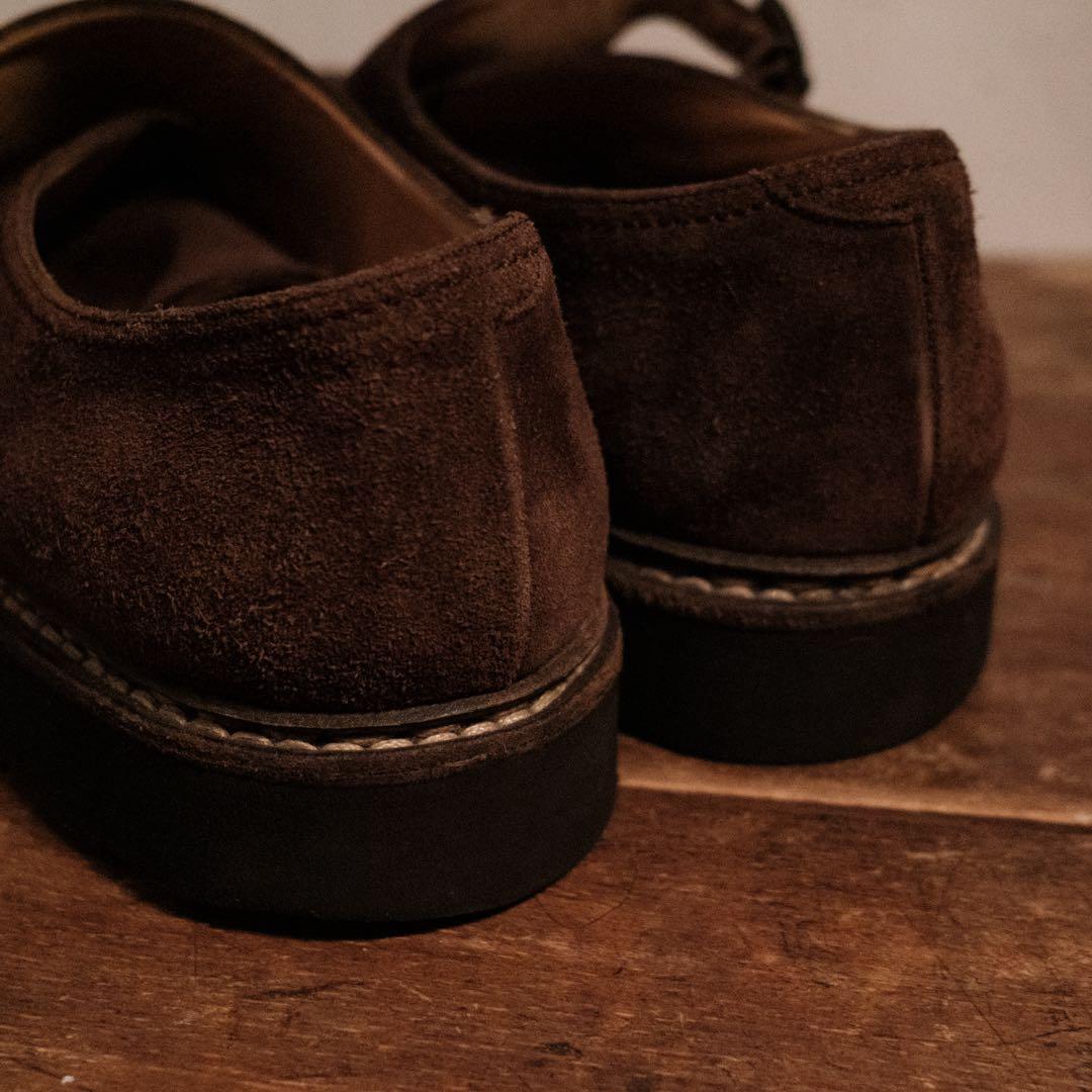 PARABOOT パラブーツ / ウィリアム 8 ダークブラウン スエード - メルカリ