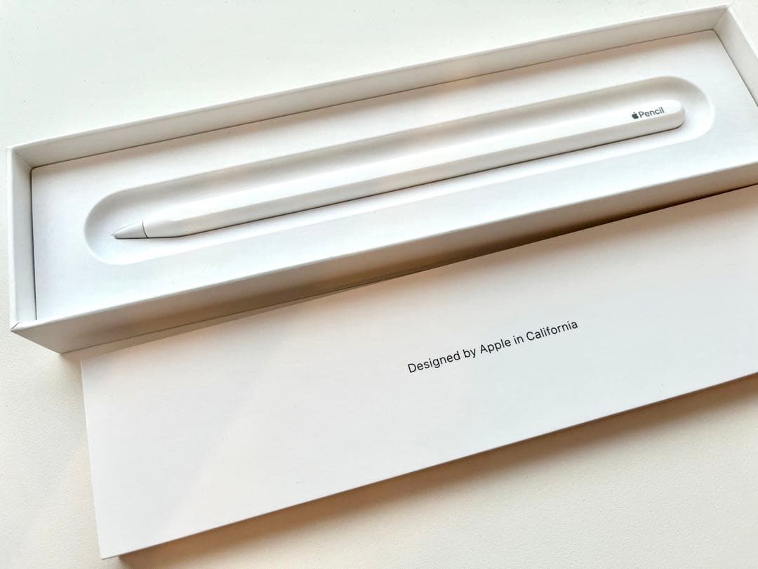 [純正]新品未使用　Apple Pencil ホワイト箱つき(第2世代) Apple Pencil 第二世代 ホワイト 元箱付き Apple Pencil (第2世代) 元