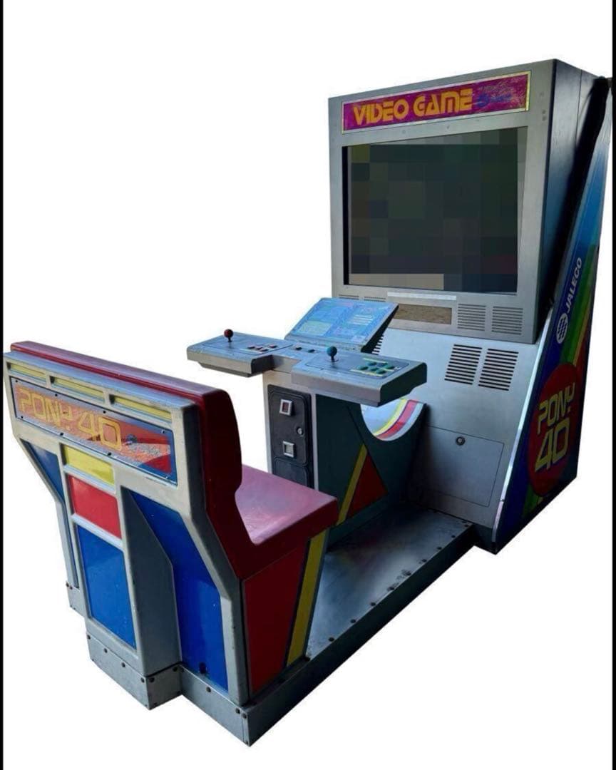 希少 ポニー40 ジャレコ JALECO アップライト筐体 基板 レトロゲーム