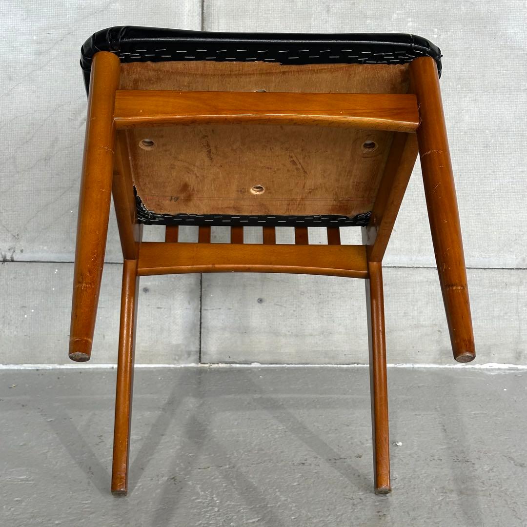 ✦昭和レトロ✦ karimokuカリモク 旧カタカナロゴ ダイニングチェア