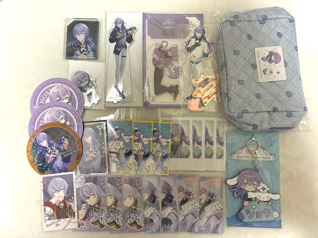 星導ショウ　グッズ　まとめ売り　アクスタ　サンリオ 即購入OK】星導ショウ グッズまとめ売り アクスタ カード サンリオ