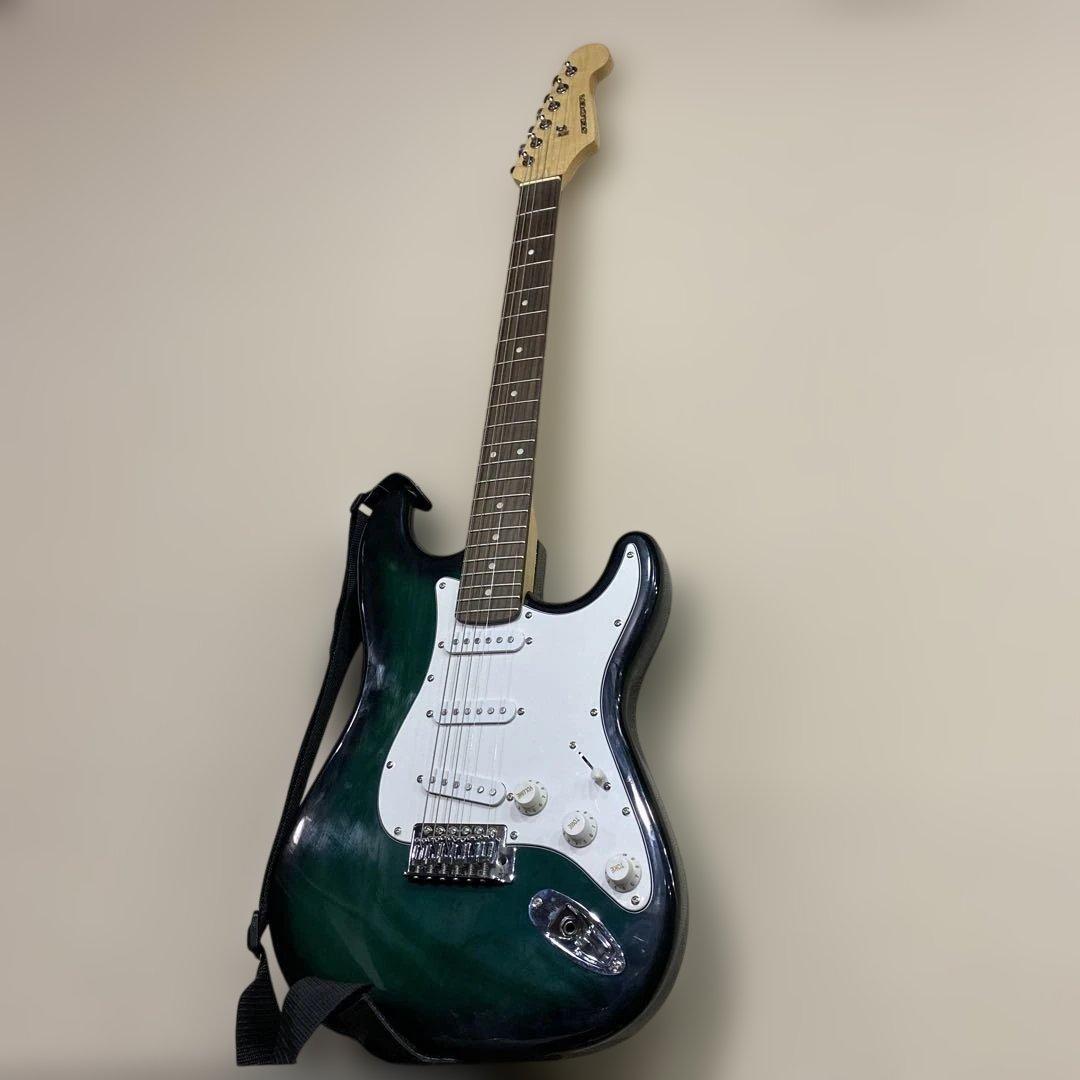 SELDER セルダー ストラトキャスター タイプ 緑系 エレキギター - メルカリ