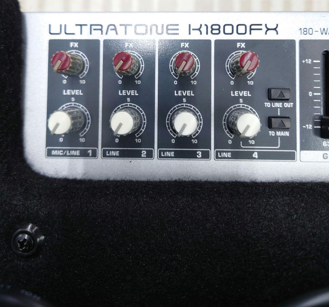 ☆BEHRINGER ULTRATONE K1800FXキーボードアンプ