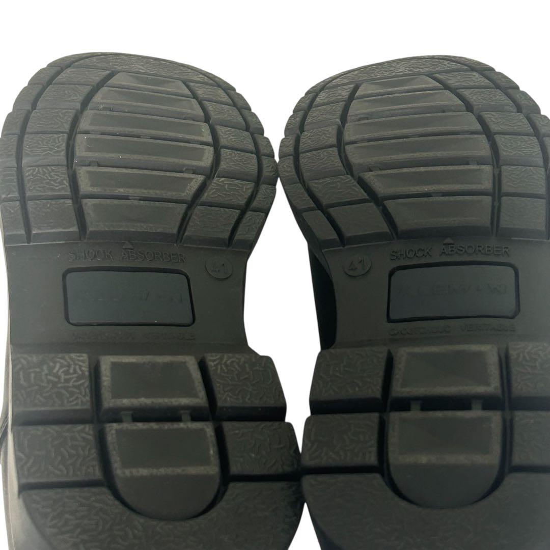 新品未使用 クレマン チェルシーブーツ サイドゴア ブラック 41 26.5cm