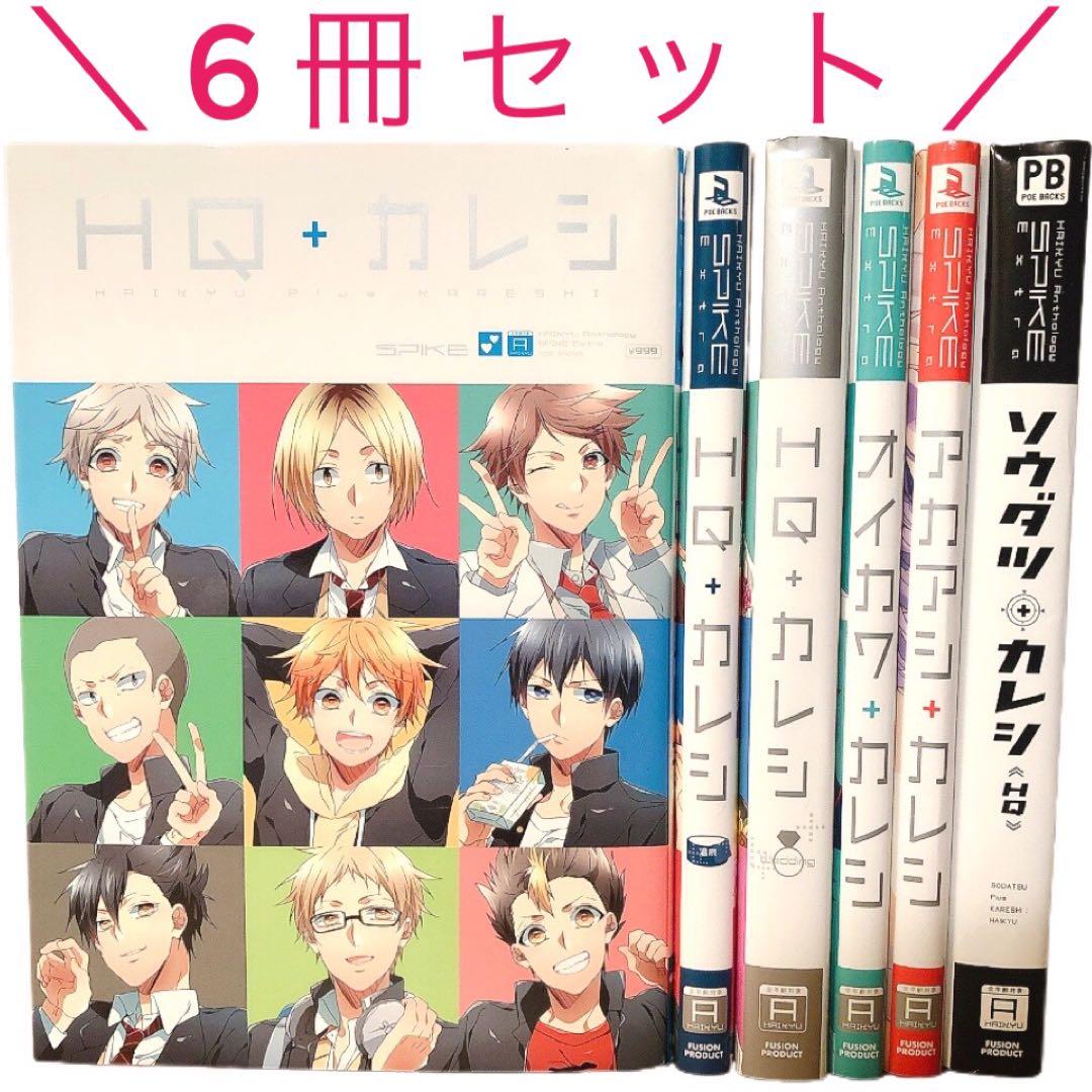 ハイキューカレシ HQカレシ HQ+カレシ カレシシリーズ アンソロ 6冊