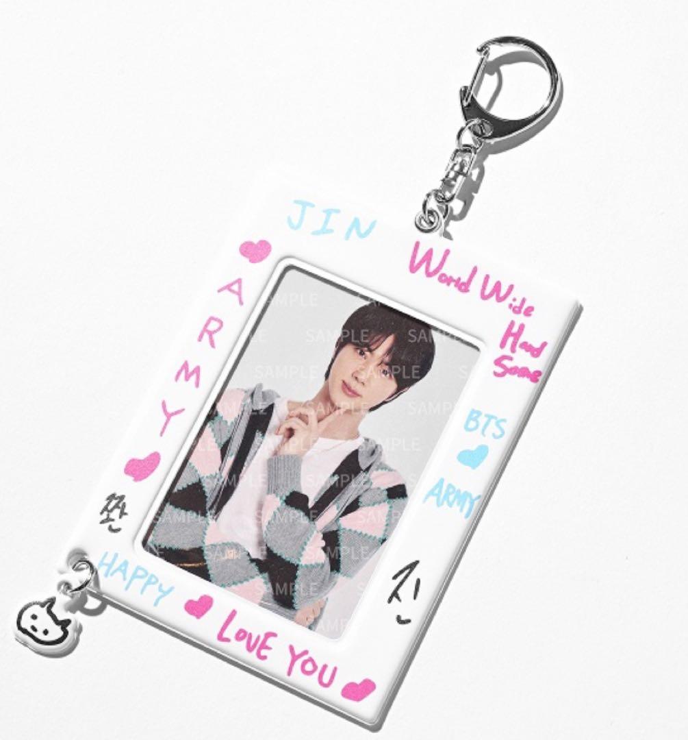 BTS ジン カードホルダー トレカケース RUNSEOKJIN jp イルコン - メルカリ