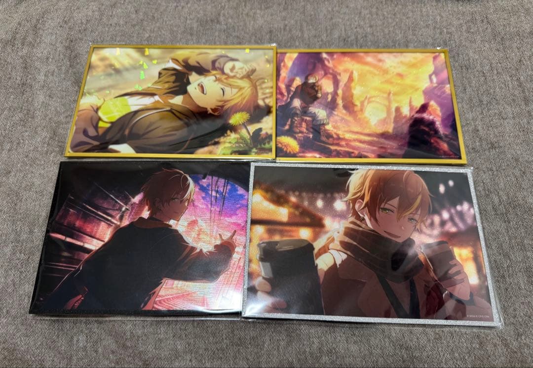 はっぴーこれくしょんくじ アクリル色紙 東雲彰人 4種セット - メルカリ