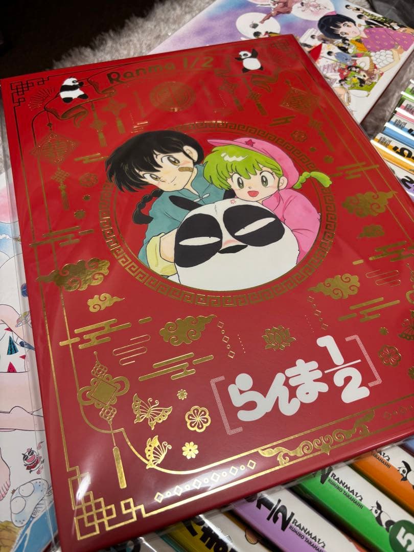 全巻初版帯付き らんま1/2 ワイド版 復刻版BOX 複製原画 セット - メルカリ