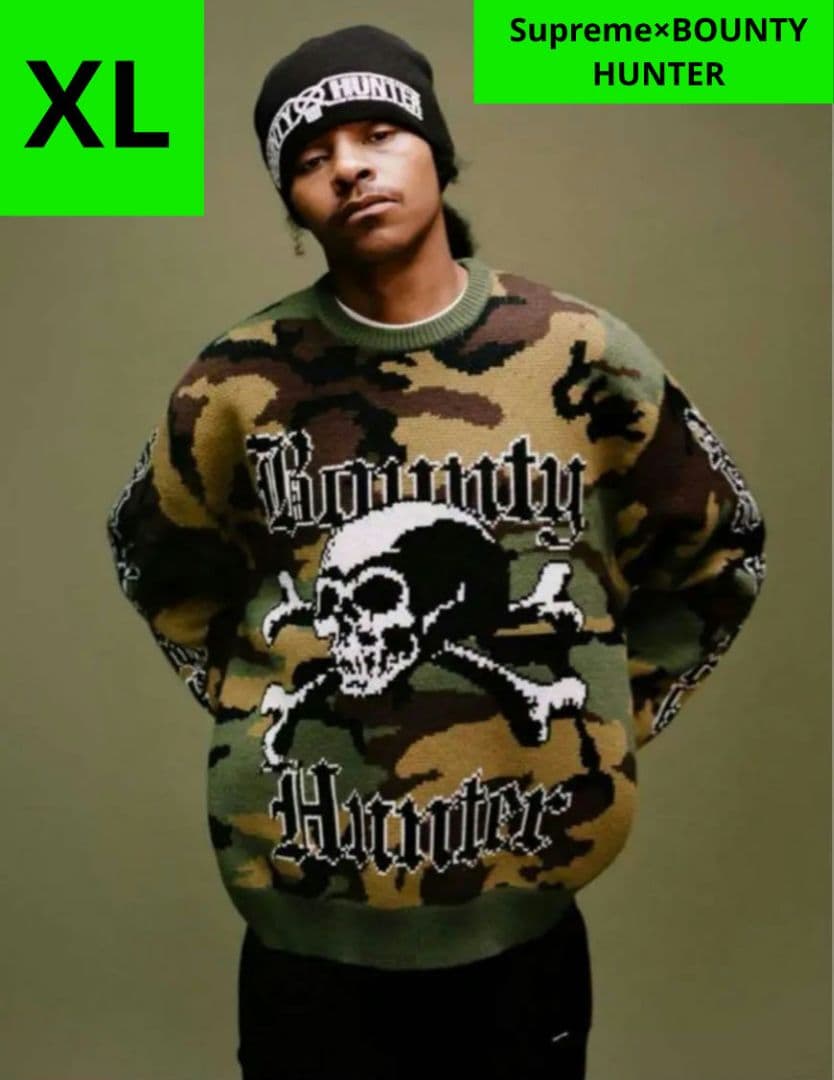 希少・完売モデル】Supreme×BOUNTY HUNTER ニット セーター - メルカリ