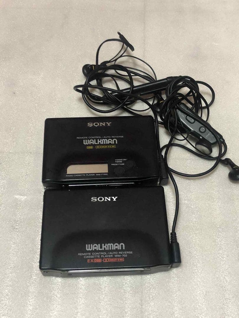 SONY WALKMANソニー ウォークマン カセットプレーヤージャンク品2個 SONY WALKMAN カセットウォークマン WM-FX877 ジャンク - メルカリ