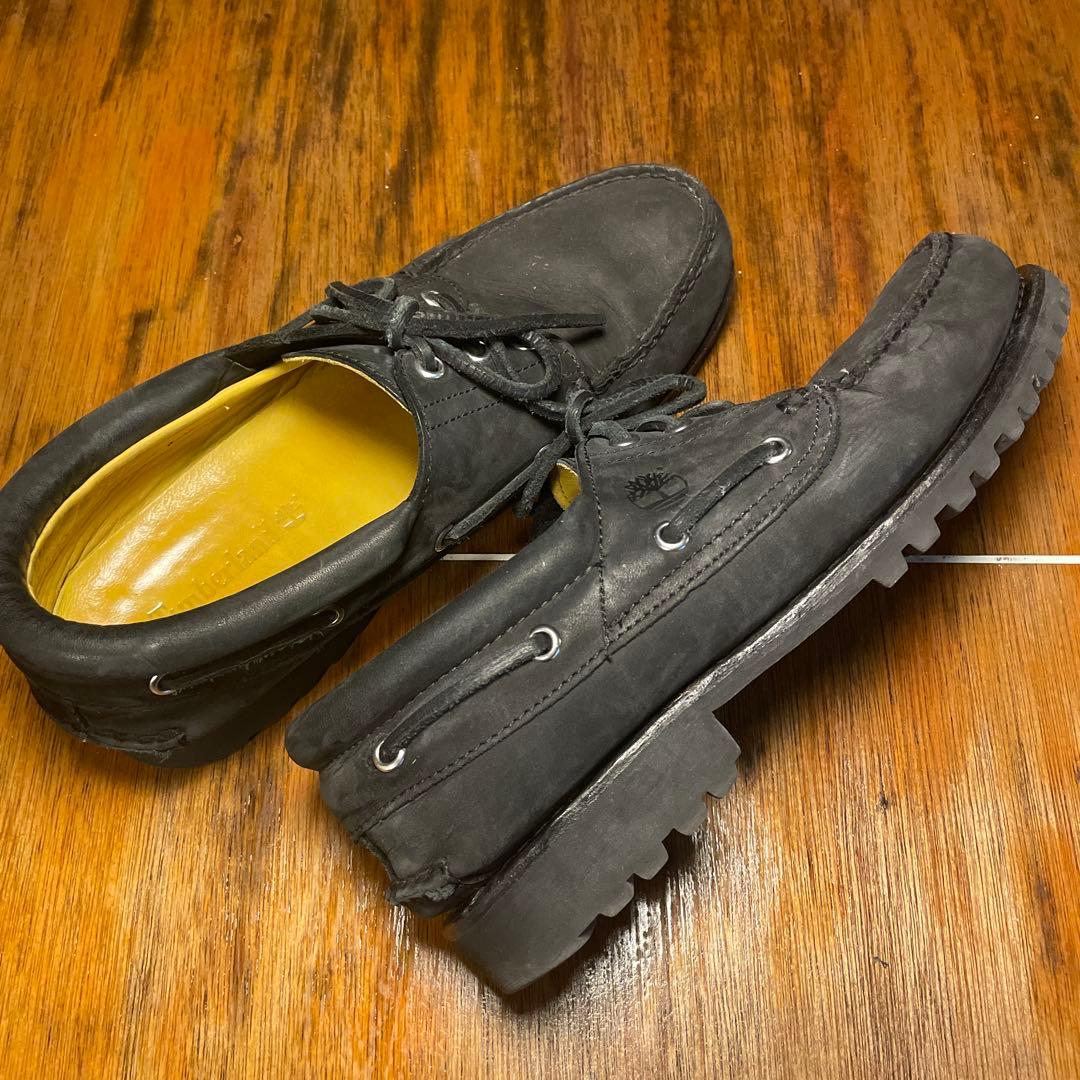 Timberland】スリーアイ 0A5RWM 3eye モカシン ブラック