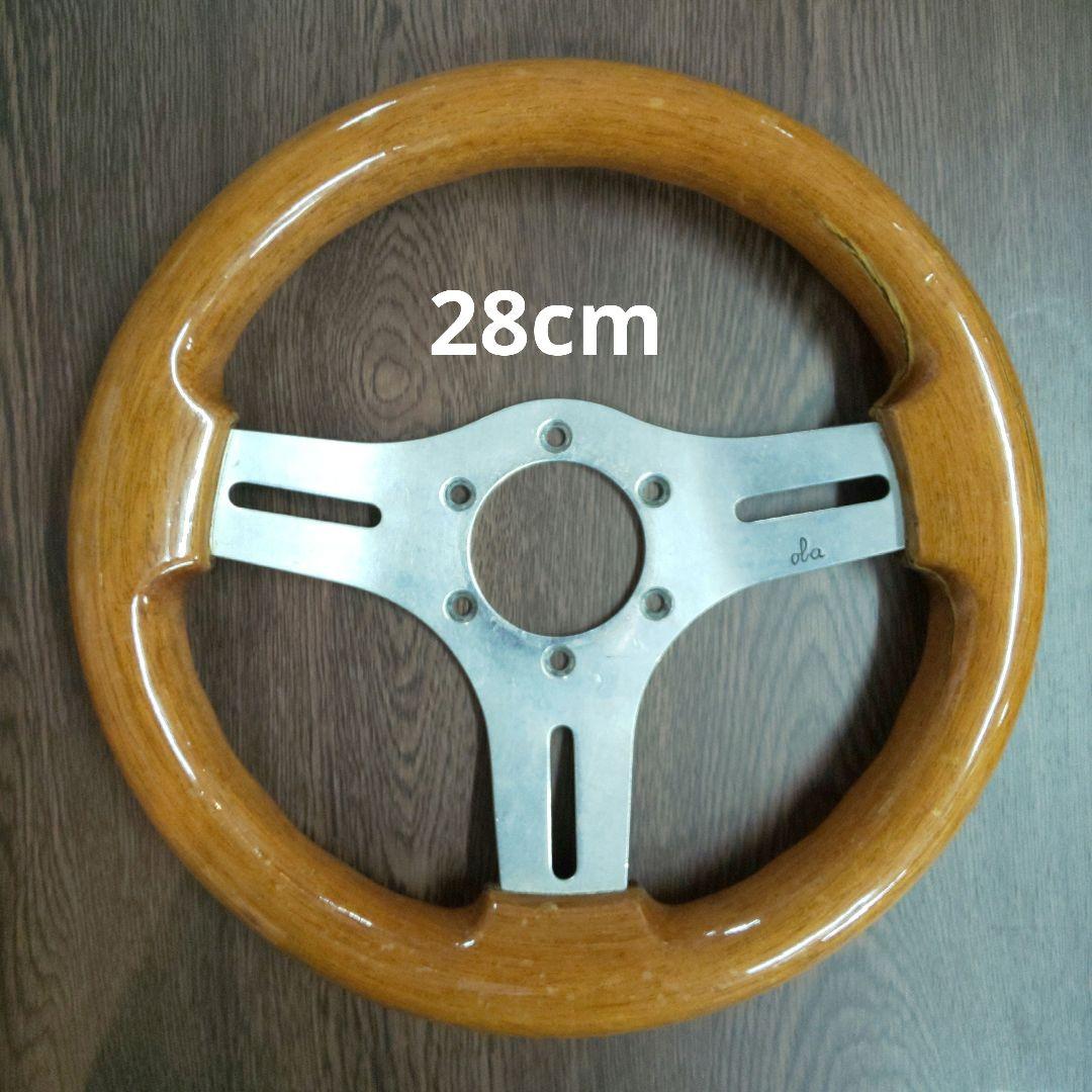 oba ウッド ステアリング 28cm ハンドル 当時物 Yahoo!オークション - 当時物 希少 OBA 丸穴 ウッドステアリング ハン