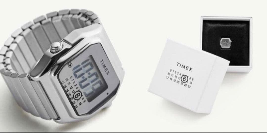 TIMEX×MM6 Maison Margiela Ring Watch S/M Timex x MM6: The Re-Engineering of a Classic | Timex US