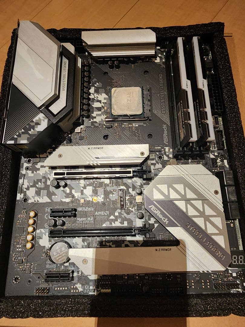 5700X3D ASRock B550 DDR4メモリー32ギガ3200MHz Gigabyte B550M K Micro ATX AM4 Motherboard (B550M K) - PCPartPicker
